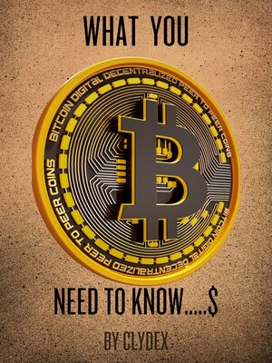cover image of What You  Need to Know.....$